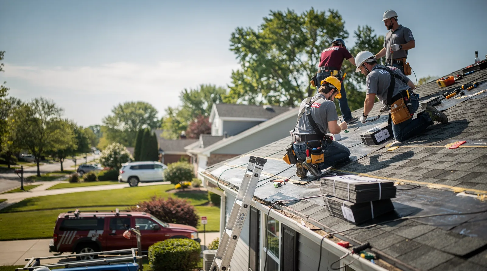 Roof Repair in Dale, WI around you